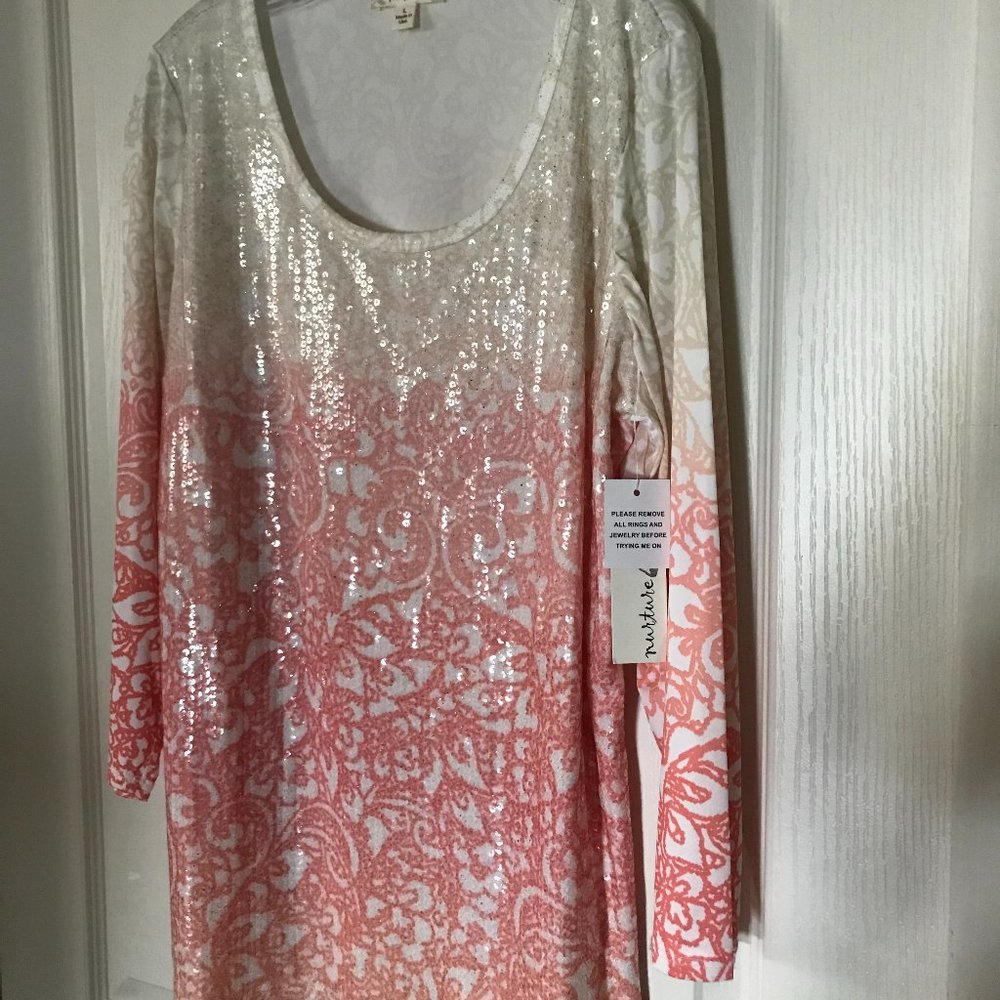 NWT Long sleeve L top